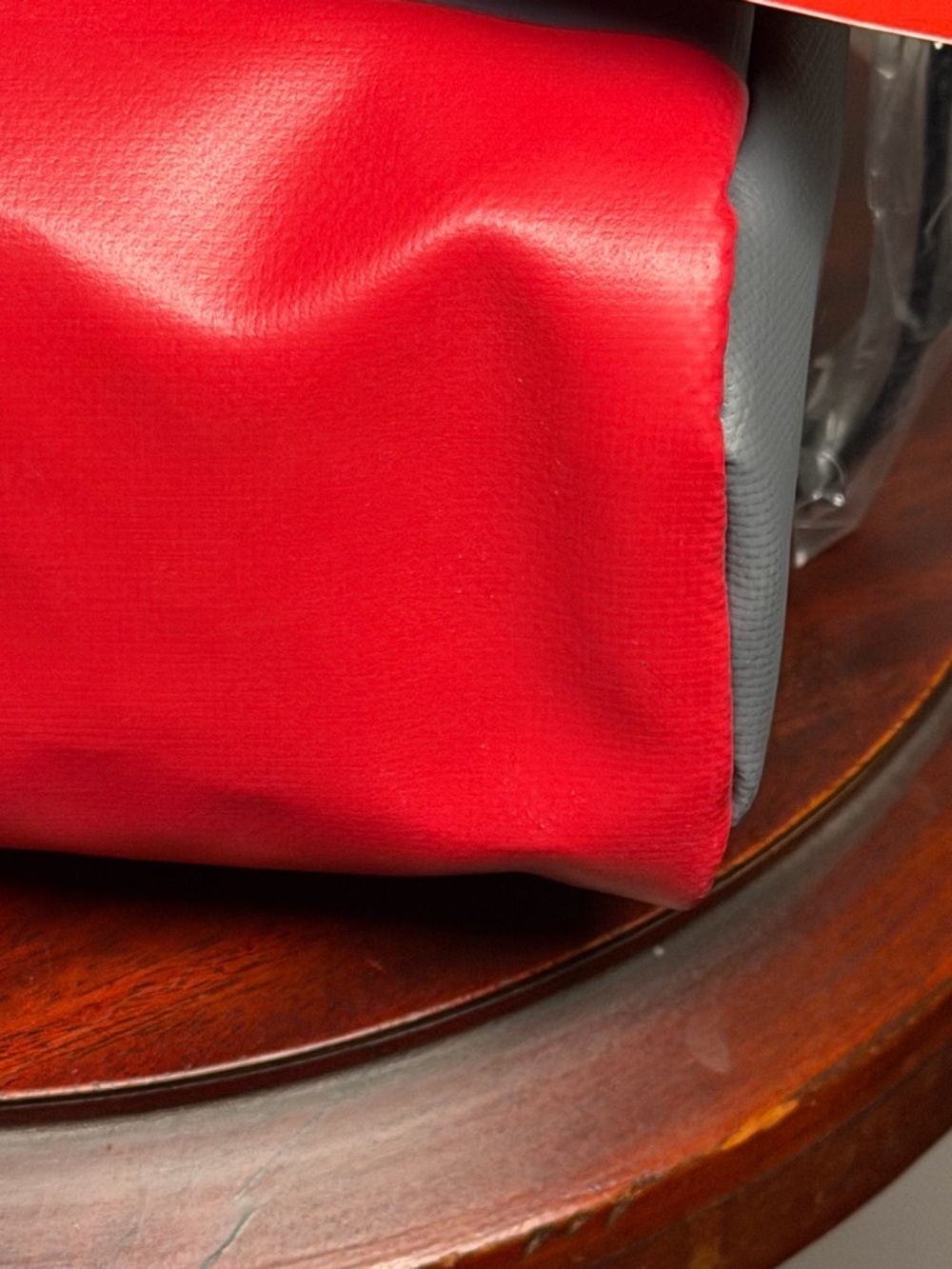 GUESS Gray and Red Men's Toiletry Bag - Picture 7 of 11